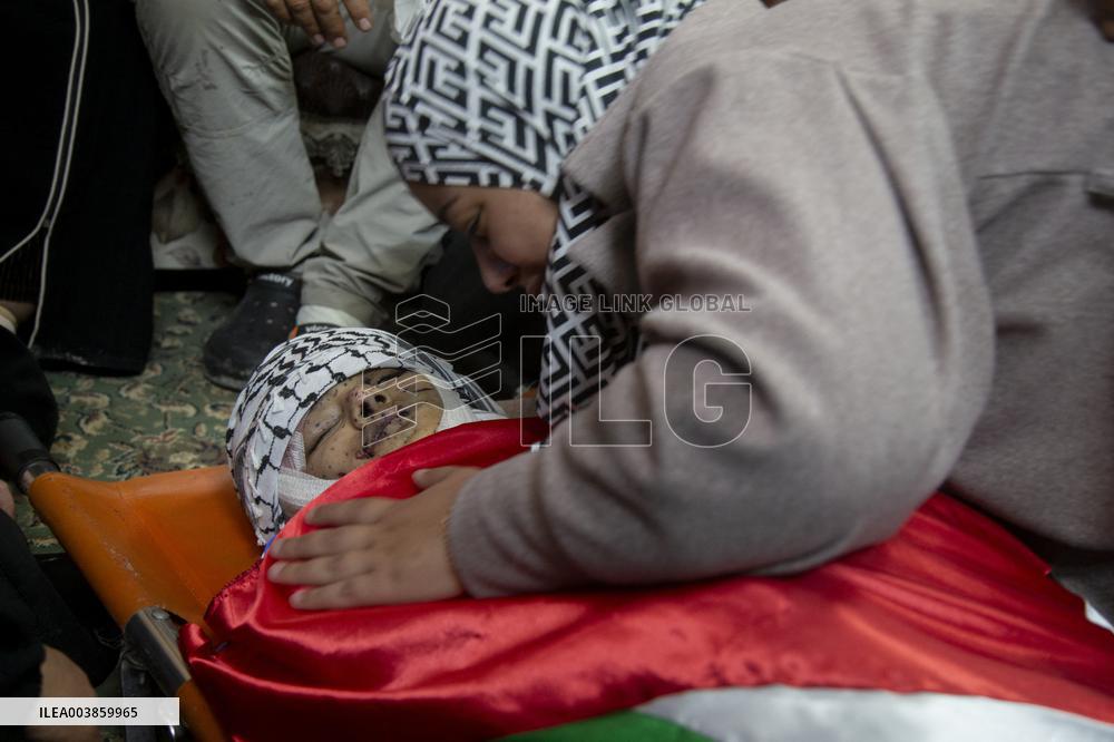 Funerals for Those Killed in An Israeli Air Strike - Jenin