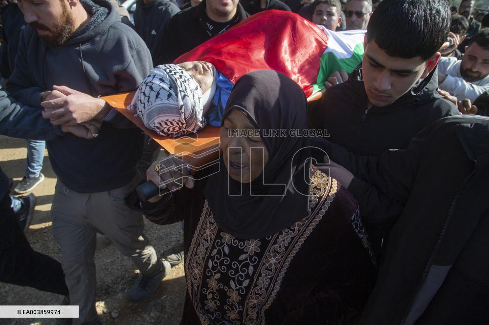 Funerals for Those Killed in An Israeli Air Strike - Jenin