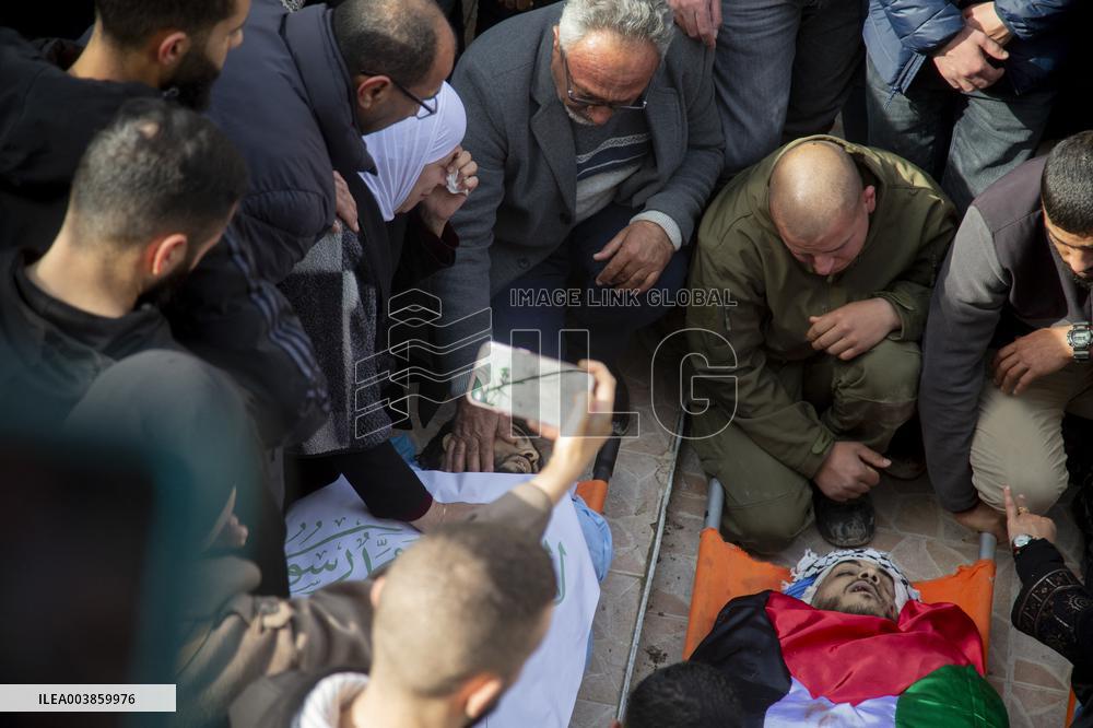 Funerals for Those Killed in An Israeli Air Strike - Jenin