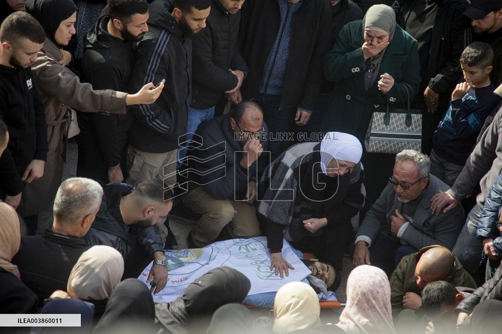 Funerals for Those Killed in An Israeli Air Strike - Jenin
