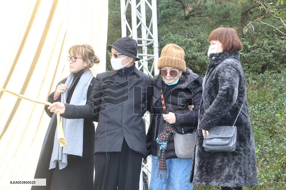 CoCo Lee Statue Unveiling Ceremony in Taipei