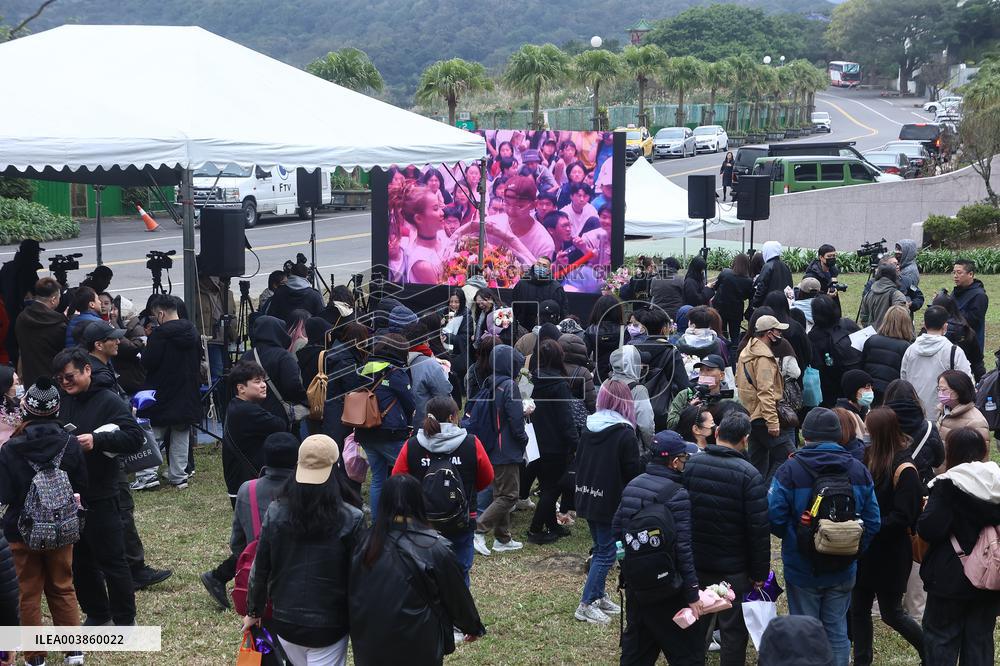 CoCo Lee Statue Unveiling Ceremony in Taipei