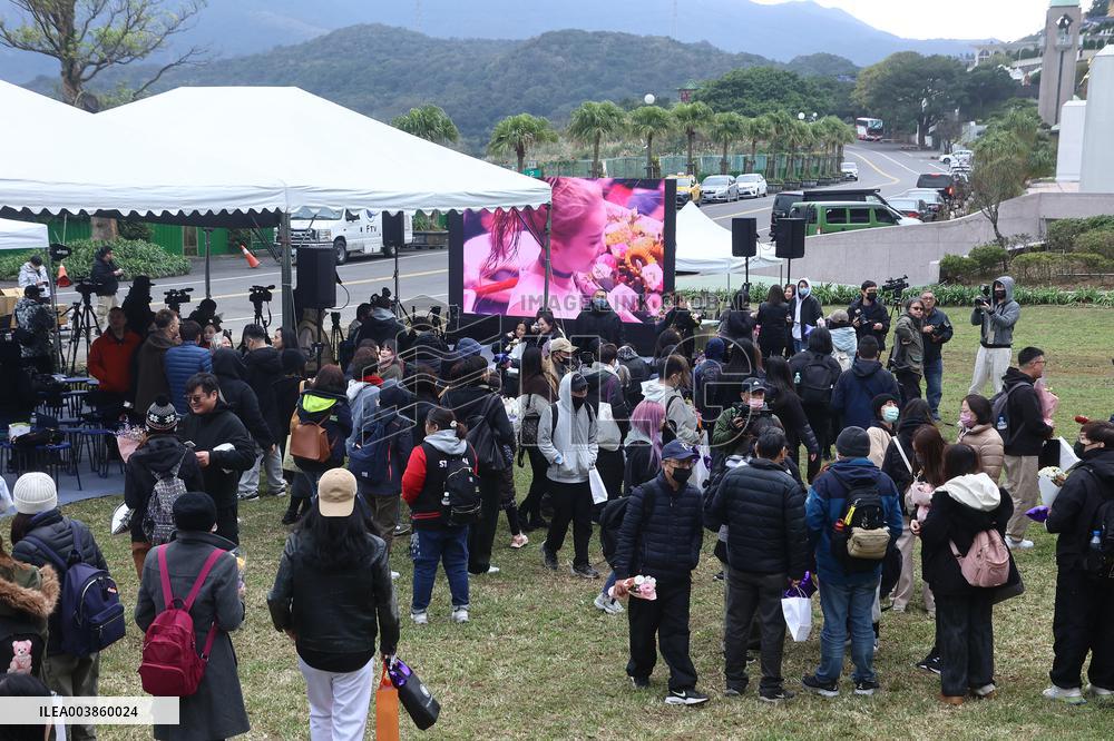 CoCo Lee Statue Unveiling Ceremony in Taipei