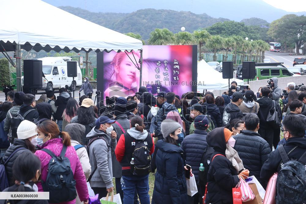 CoCo Lee Statue Unveiling Ceremony in Taipei