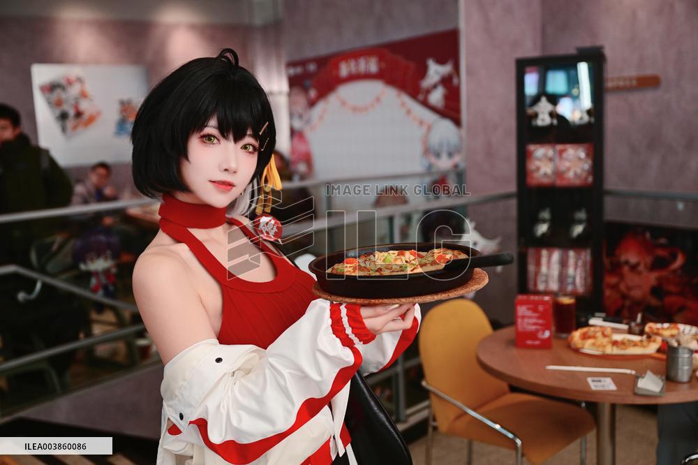 Game Wuthering Waves and Pizza Hut Joint Activity in Shanghai