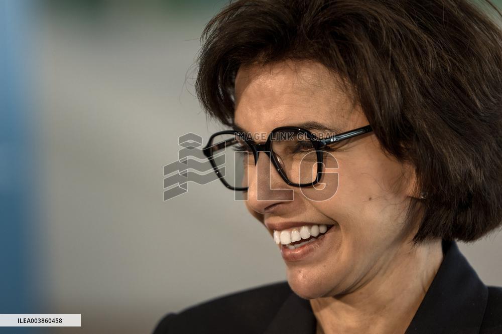 Rachida Dati Visits Cosquer Cave - Marseille