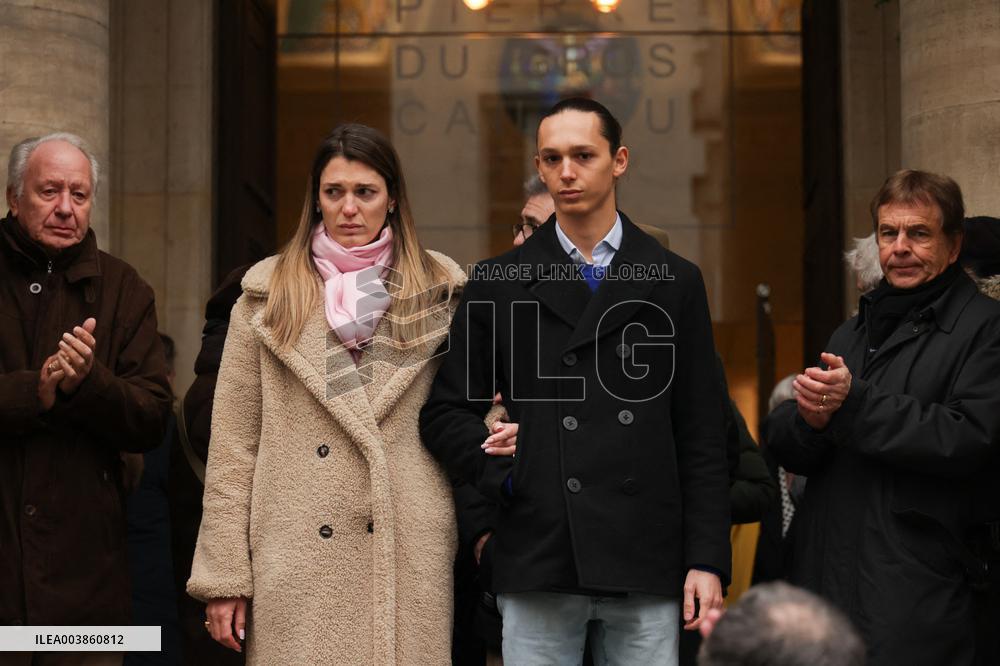 Jean-Luc Petitrenaud Funeral - Paris