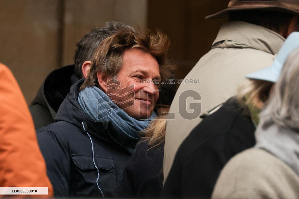 Jean-Luc Petitrenaud Funeral - Paris