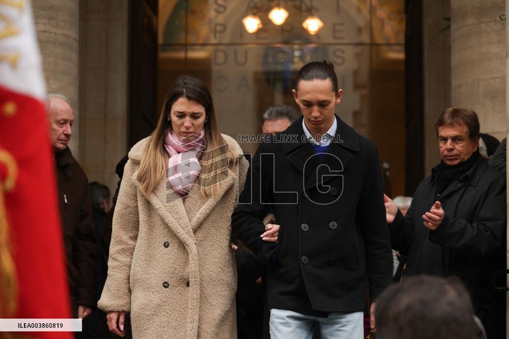 Jean-Luc Petitrenaud Funeral - Paris