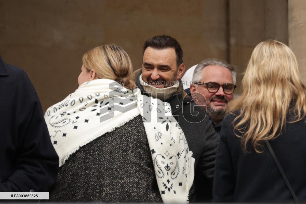 Jean-Luc Petitrenaud Funeral - Paris