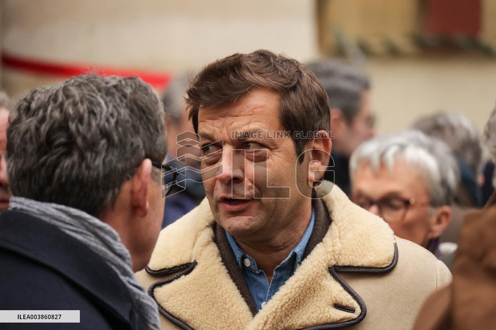 Jean-Luc Petitrenaud Funeral - Paris