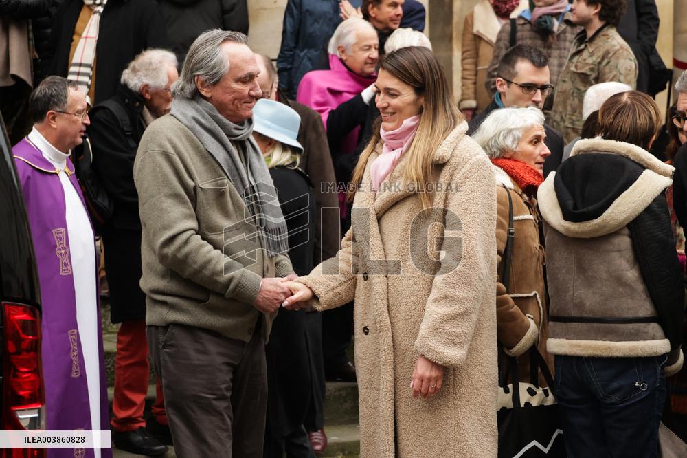 Jean-Luc Petitrenaud Funeral - Paris