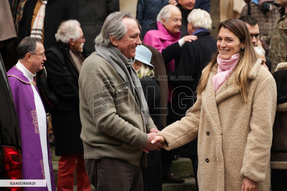 Jean-Luc Petitrenaud Funeral - Paris