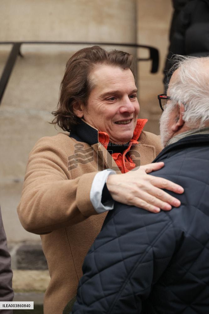 Jean-Luc Petitrenaud Funeral - Paris