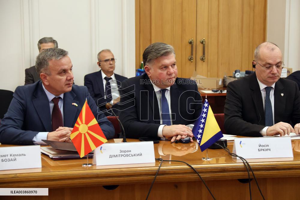 Joint news conference of Ukrainian FM and Ukraine - Southeast Europe Foreign Ministerial Meeting participants