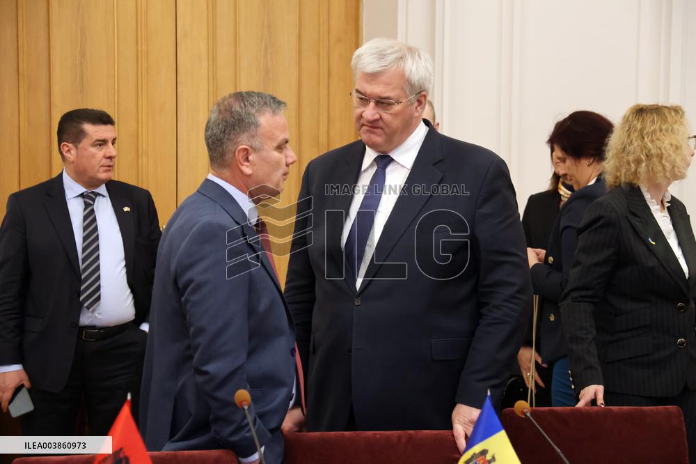 Joint news conference of Ukrainian FM and Ukraine - Southeast Europe Foreign Ministerial Meeting participants