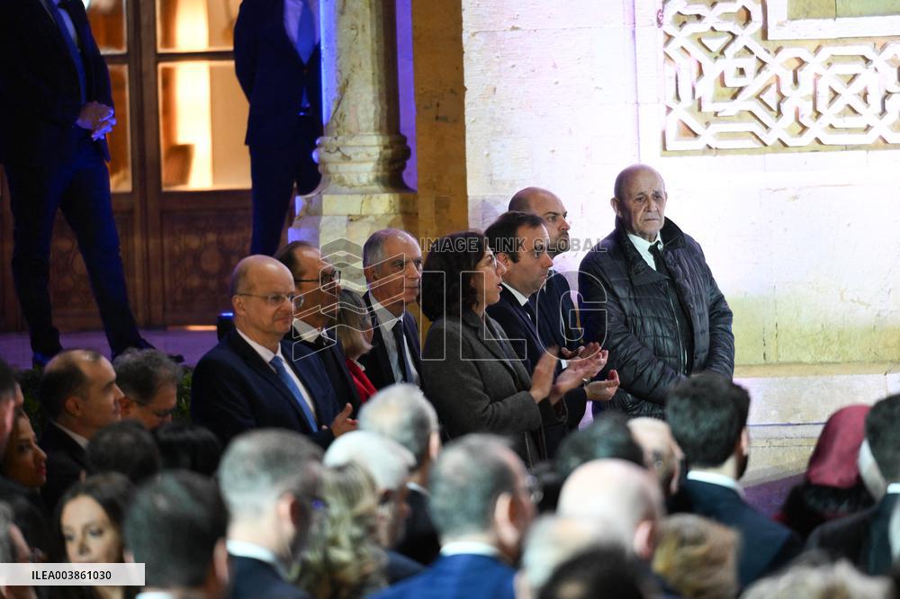 Macron Meets French Community - Beirut