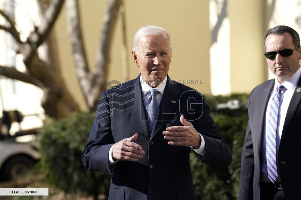 Joe Biden leaves the Church  - Washington