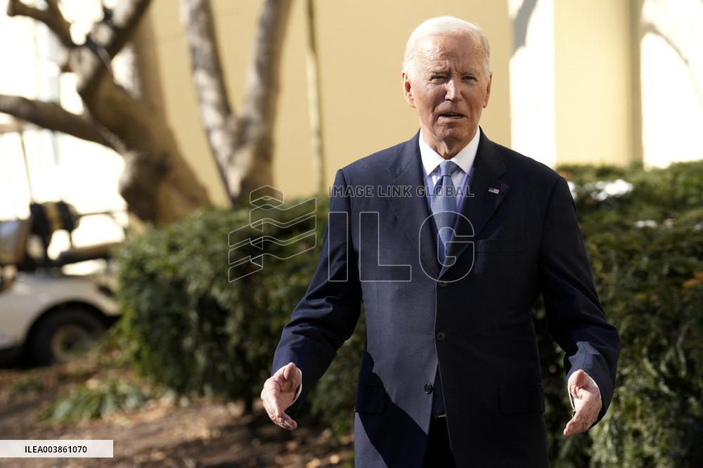 Joe Biden leaves the Church  - Washington