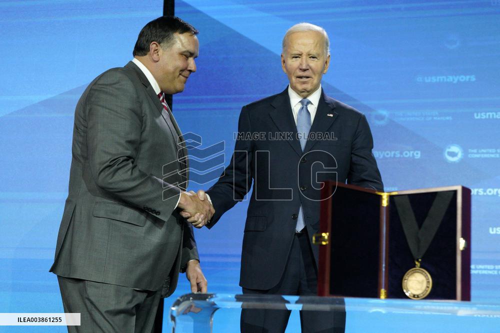 Joe Biden at Conference of Mayors - Washington
