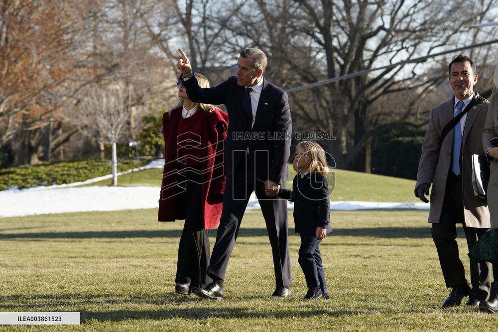 Joe Biden departs to Joint Base Andrews - Washington