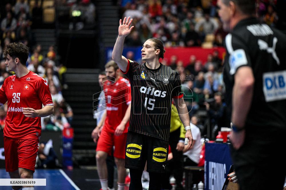 ALTRO - Pallamano - IHF Men's - Handball World Championship - Switzerland vs Germany