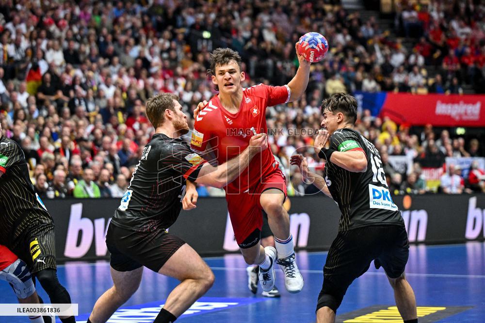 ALTRO - Pallamano - IHF Men's - Handball World Championship - Switzerland vs Germany