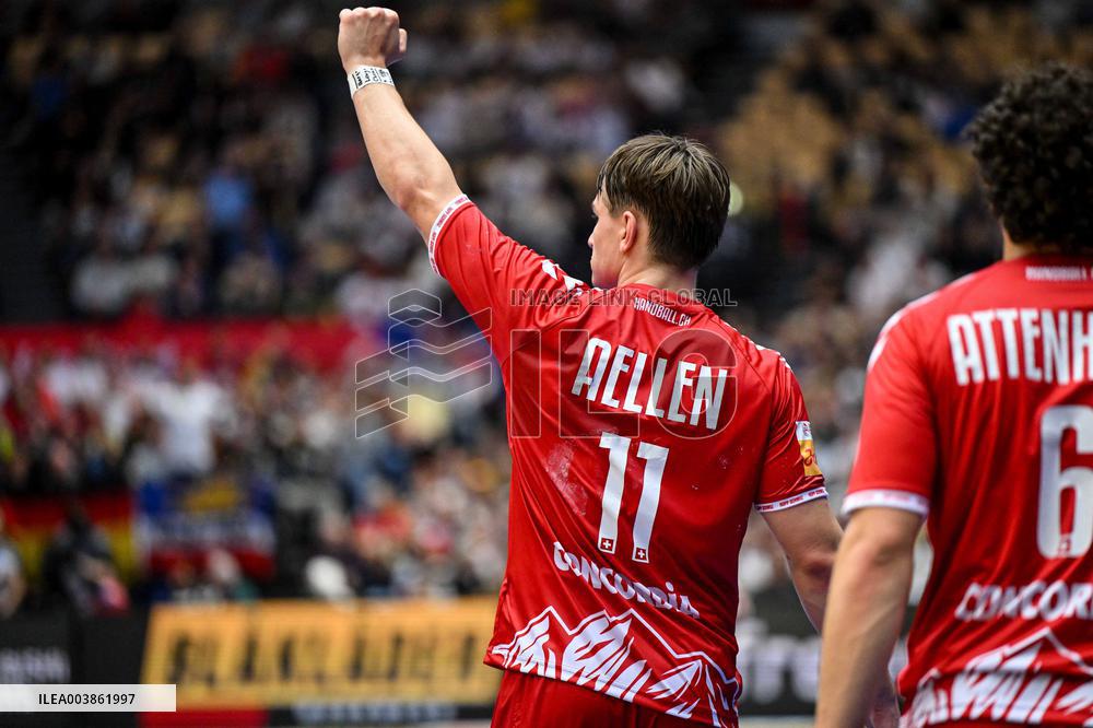 ALTRO - Pallamano - IHF Men's - Handball World Championship - Switzerland vs Germany