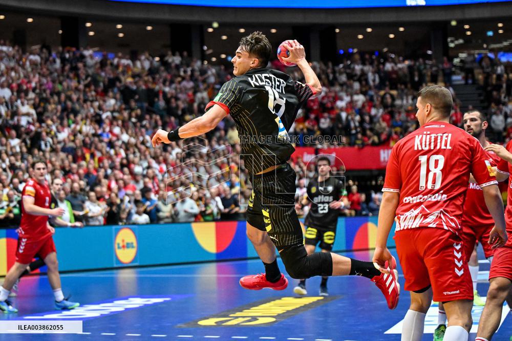 ALTRO - Pallamano - IHF Men's - Handball World Championship - Switzerland vs Germany