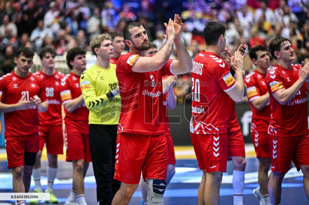 ALTRO - Pallamano - IHF Men's - Handball World Championship - Switzerland vs Germany