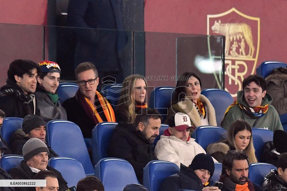The actors Timothee Chalamet, Edward Norton with his wife and actress Monica Barbaro