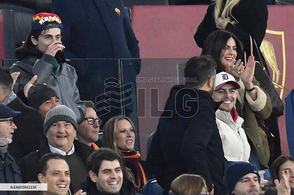 The actors Timothee Chalamet, Edward Norton with his wife and actress Monica Barbaro