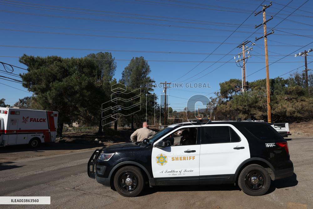 Disaster Areas Of Altadena After The Passage Of Eaton Fire - LA