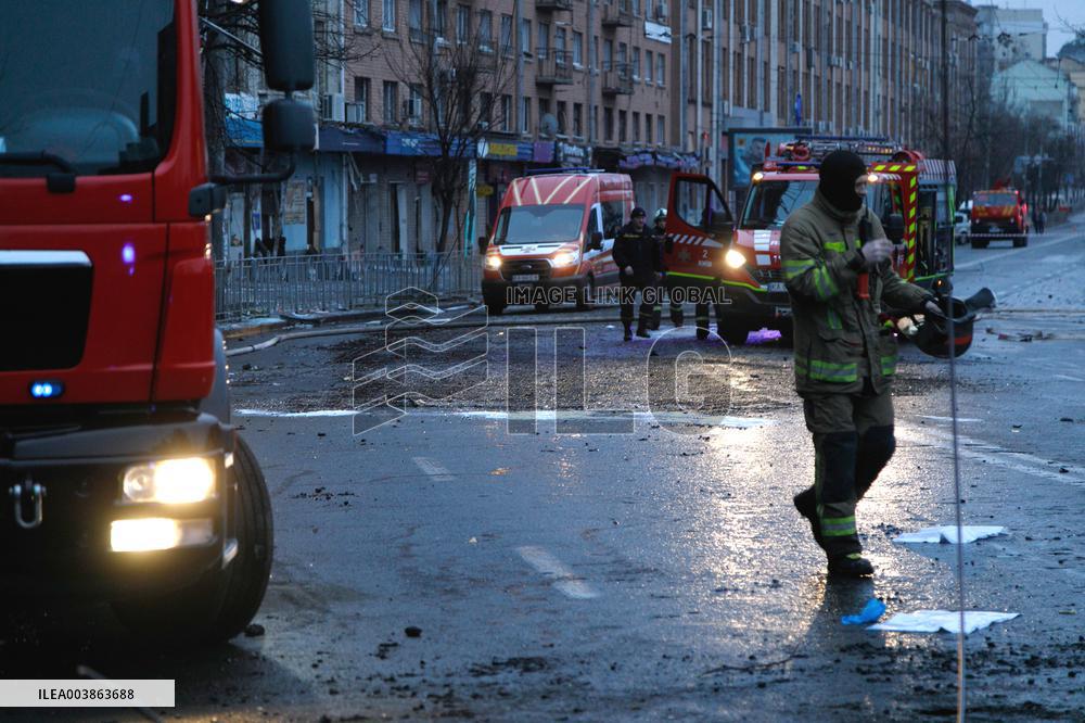 Russia attacks Kyiv with ballistic missiles