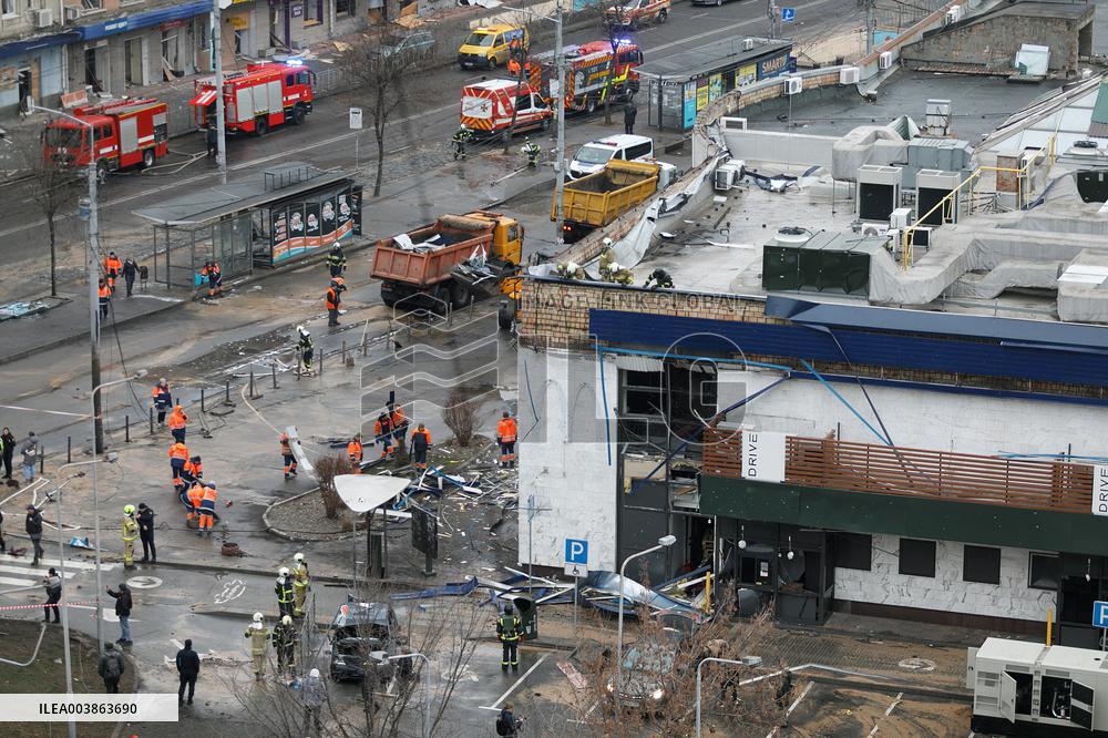 Russia attacks Kyiv with ballistic missiles