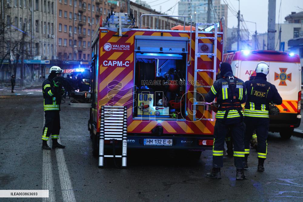 Russia attacks Kyiv with ballistic missiles