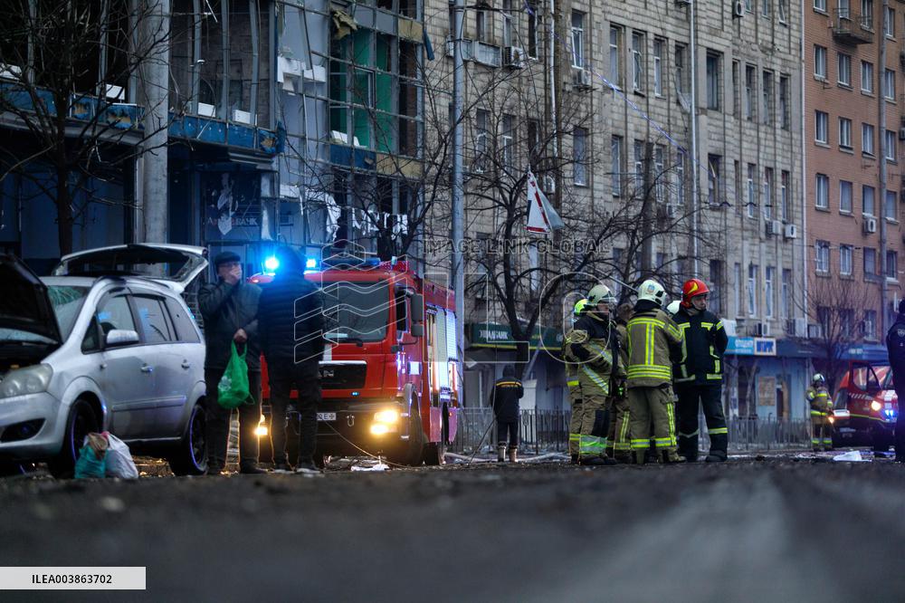 Russia attacks Kyiv with ballistic missiles