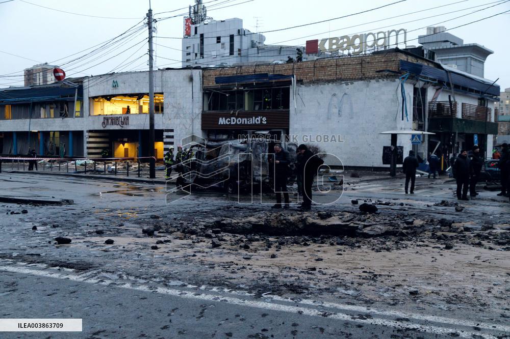 Russia attacks Kyiv with ballistic missiles