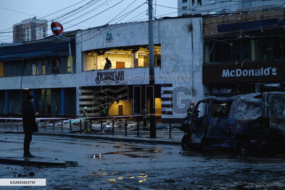 Russia attacks Kyiv with ballistic missiles