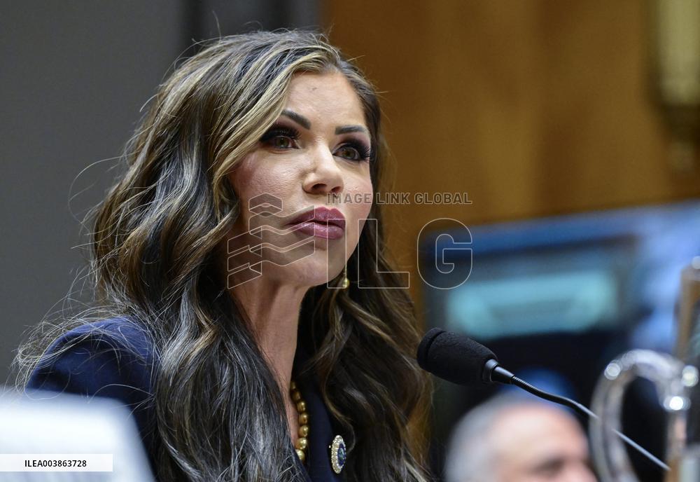 Kristi Noem Confirmation Hearing - DC