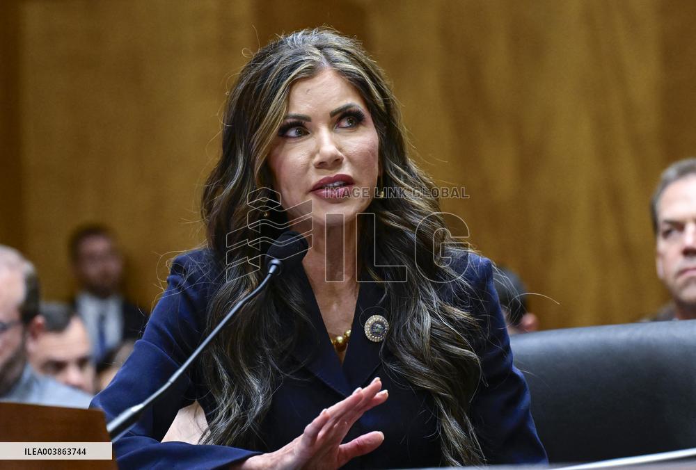 Kristi Noem Confirmation Hearing - DC