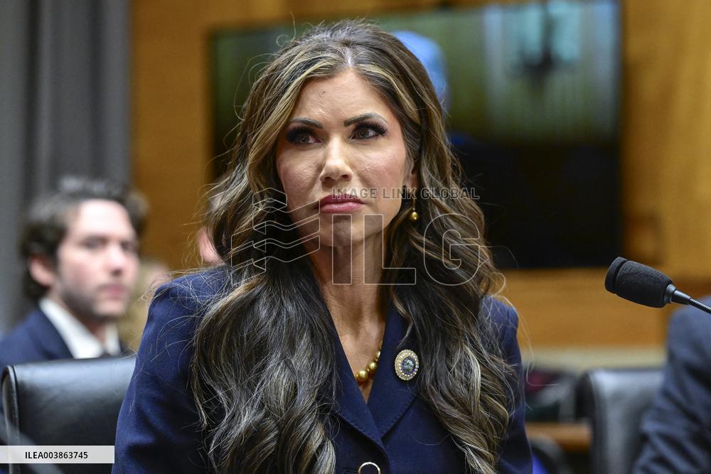 Kristi Noem Confirmation Hearing - DC