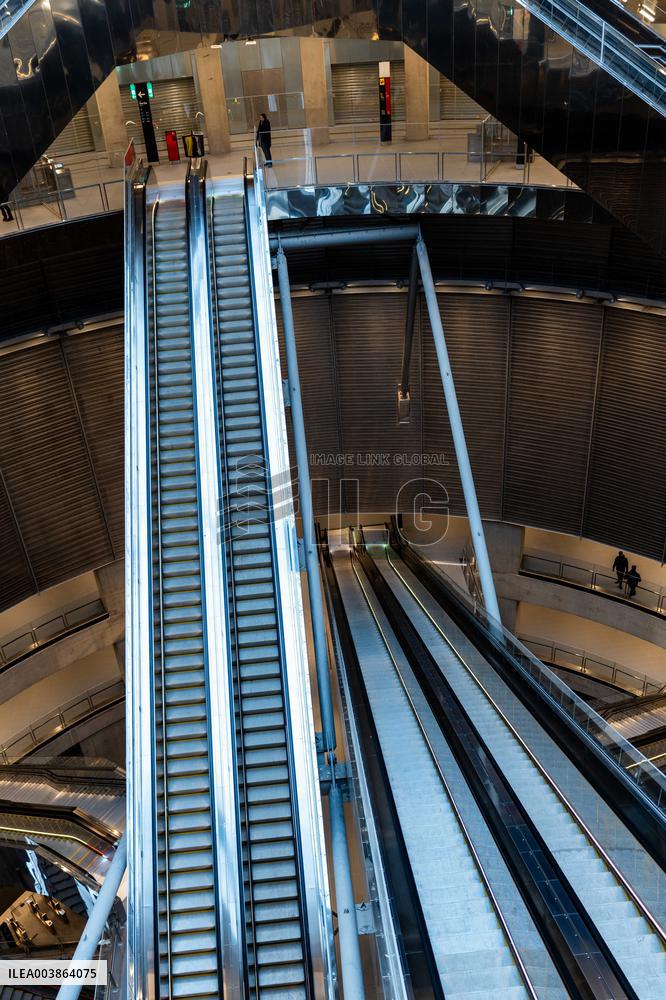 Illustration of the Parisian metro station Villejuif Gustave Roussy - Villejuif AJ