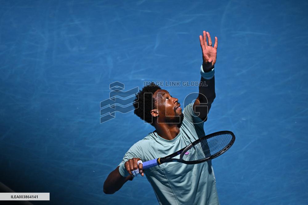 Gael Monfils Defeats Taylor Fritz At The 2025 Australian Open - Melbourne