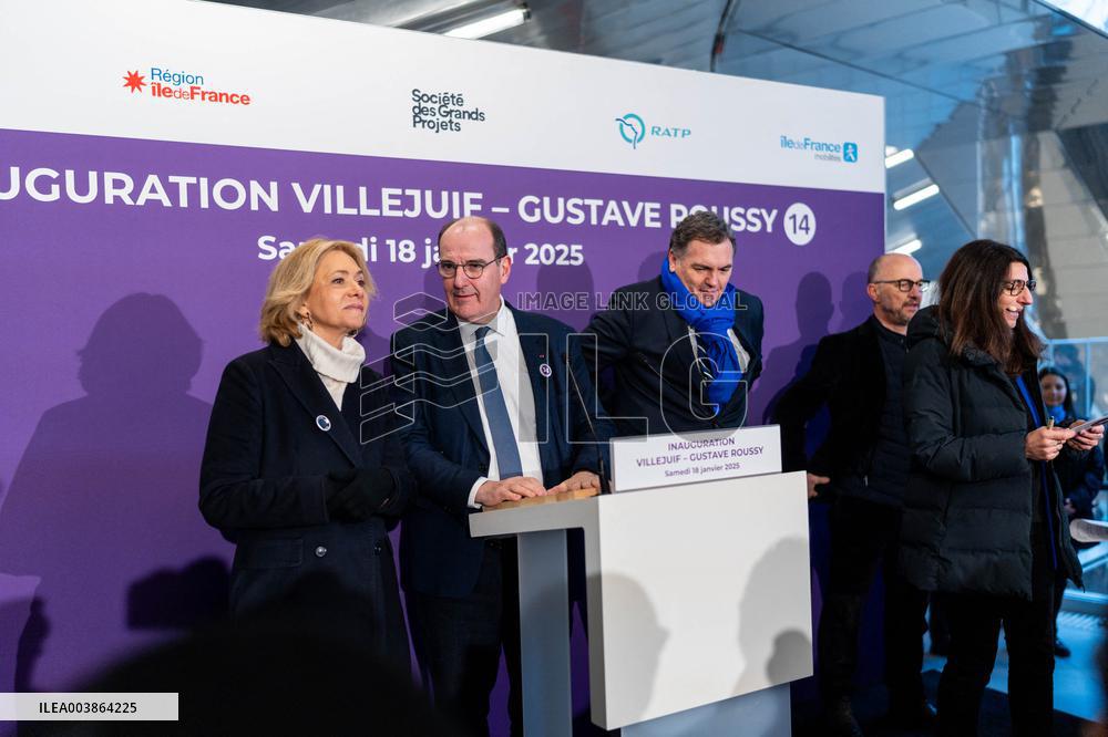 Opening of the Villejuif metro stop - Gustave Roussy - Villejuif AJ