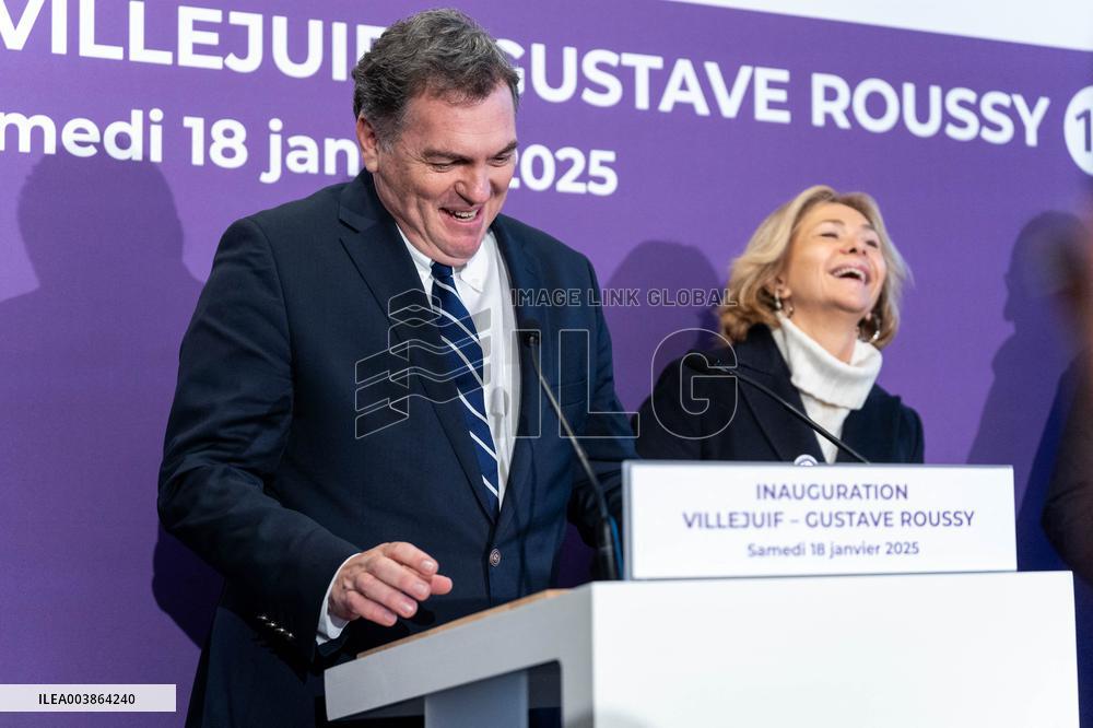 Opening of the Villejuif metro stop - Gustave Roussy - Villejuif AJ