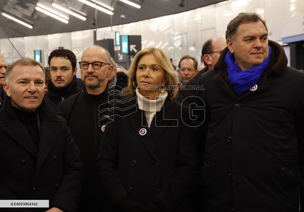 The Olympic Extension Of The Metro Line 14 Is Now 100% Operational - Paris