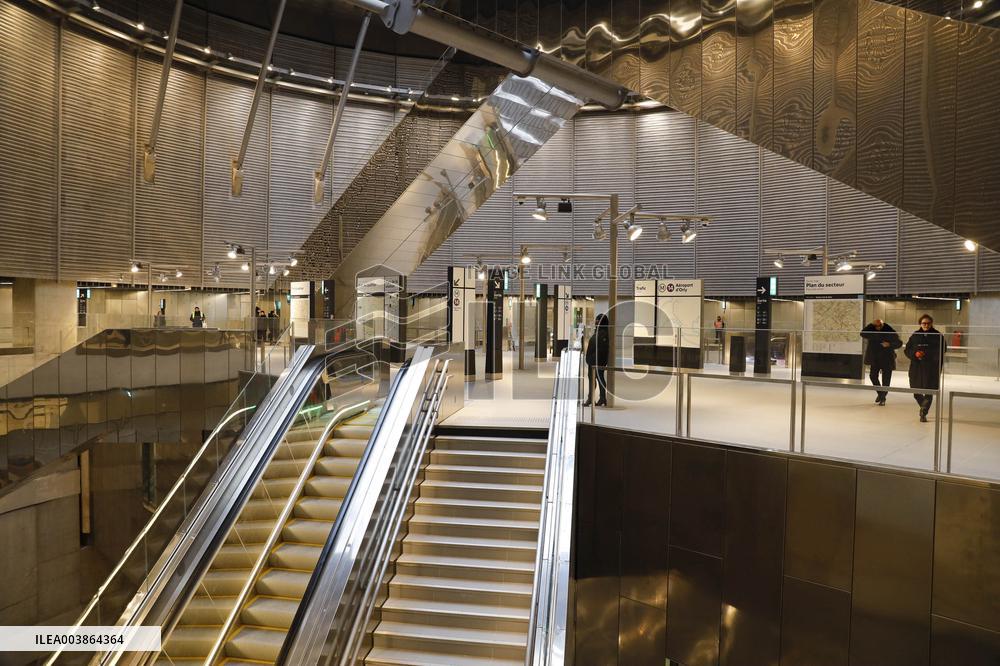 The Olympic Extension Of The Metro Line 14 Is Now 100% Operational - Paris