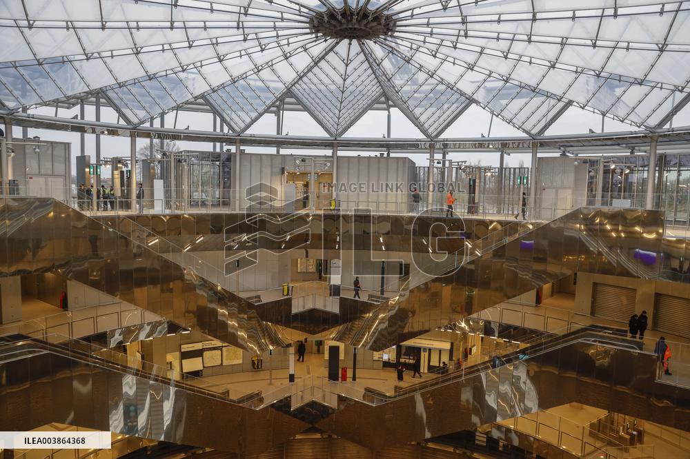 The Olympic Extension Of The Metro Line 14 Is Now 100% Operational - Paris