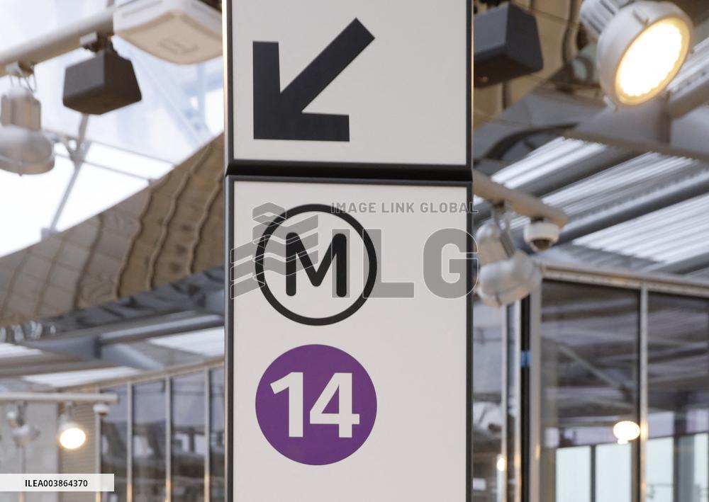 The Olympic Extension Of The Metro Line 14 Is Now 100% Operational - Paris